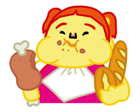 Go Go Head Girl sticker #3134