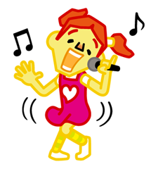 Go Go Head Girl sticker #3135