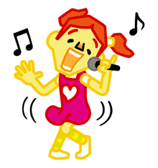 Go Go Head Girl sticker #3135