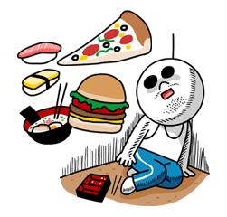 Moon’s Job Hunting Story sticker #7074