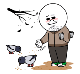 Moon’s Job Hunting Story sticker #7083