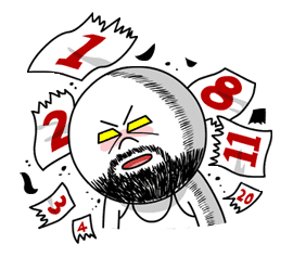 Moon’s Job Hunting Story sticker #7096