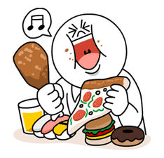 Moon’s Dieting Special sticker #7951