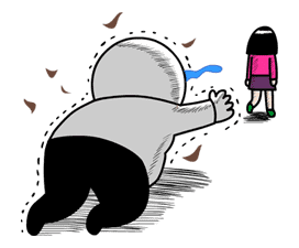 Moon’s Dieting Special sticker #7954