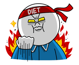 Moon’s Dieting Special sticker #7955