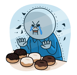 Moon’s Dieting Special sticker #7959