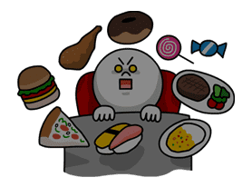 Moon’s Dieting Special sticker #7965