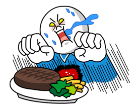 Moon’s Dieting Special sticker #7980