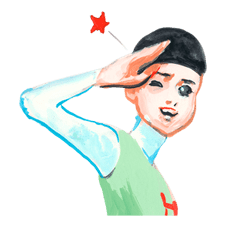 Keiko Sootome's Greetings sticker #9449