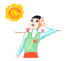 Keiko Sootome's Greetings sticker #9461