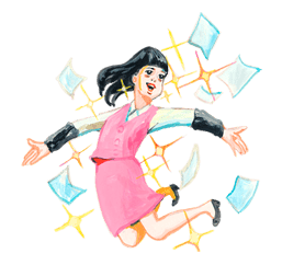 Keiko Sootome's Greetings sticker #9462