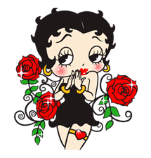 BETTY BOOP sticker #9488