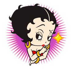 BETTY BOOP sticker #9490