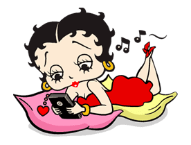 BETTY BOOP sticker #9491