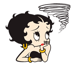 BETTY BOOP sticker #9492