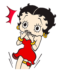 BETTY BOOP sticker #9493