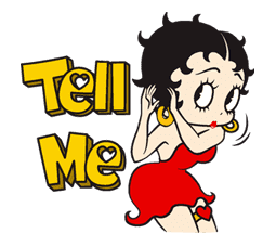 BETTY BOOP sticker #9494