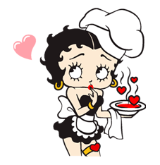 BETTY BOOP sticker #9495