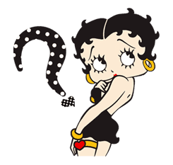 BETTY BOOP sticker #9496