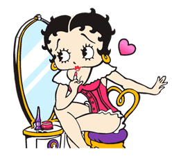 BETTY BOOP sticker #9510
