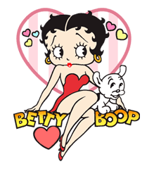 BETTY BOOP sticker #9511