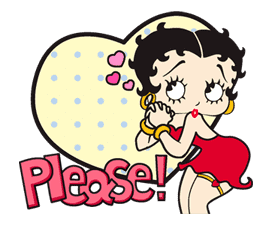 BETTY BOOP sticker #9512