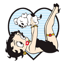 BETTY BOOP sticker #9520