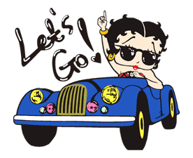 BETTY BOOP sticker #9521