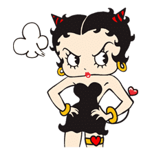 BETTY BOOP sticker #9524