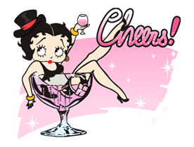 BETTY BOOP sticker #9525