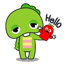 Gachapin & Mukku 2 sticker #11876