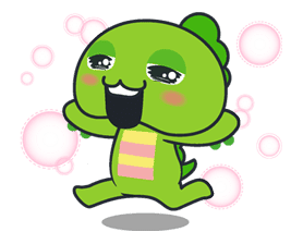Gachapin & Mukku 2 sticker #11877