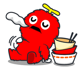 Gachapin & Mukku 2 sticker #11883