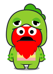 Gachapin & Mukku 2 sticker #11884