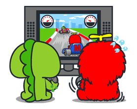 Gachapin & Mukku 2 sticker #11895