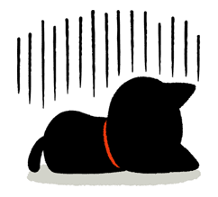 Kutsushita Nyanko sticker #14369