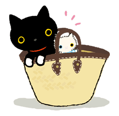 Kutsushita Nyanko sticker #14397