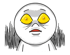 Moon: Mad Angry Edition sticker #5514