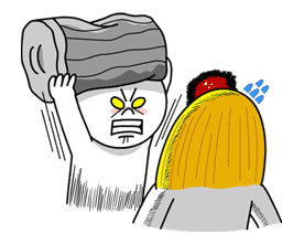 Moon: Mad Angry Edition sticker #5516