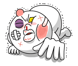 Moon: Mad Angry Edition sticker #5527