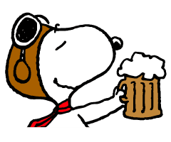 Snoopy sticker #1712