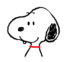 Snoopy sticker #1715