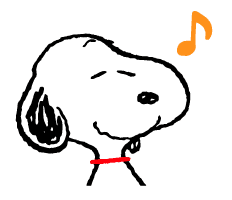 Snoopy sticker #1716