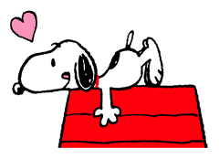 Snoopy sticker #1722