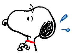 Snoopy sticker #1725
