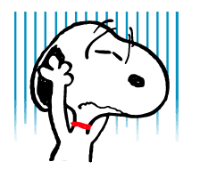 Snoopy sticker #1727