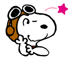 Snoopy sticker #1728