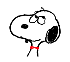Snoopy sticker #1729