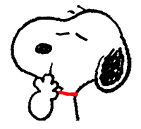 Snoopy sticker #1732