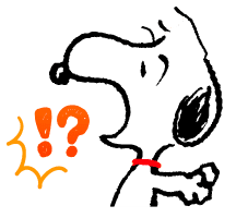 Snoopy sticker #1734